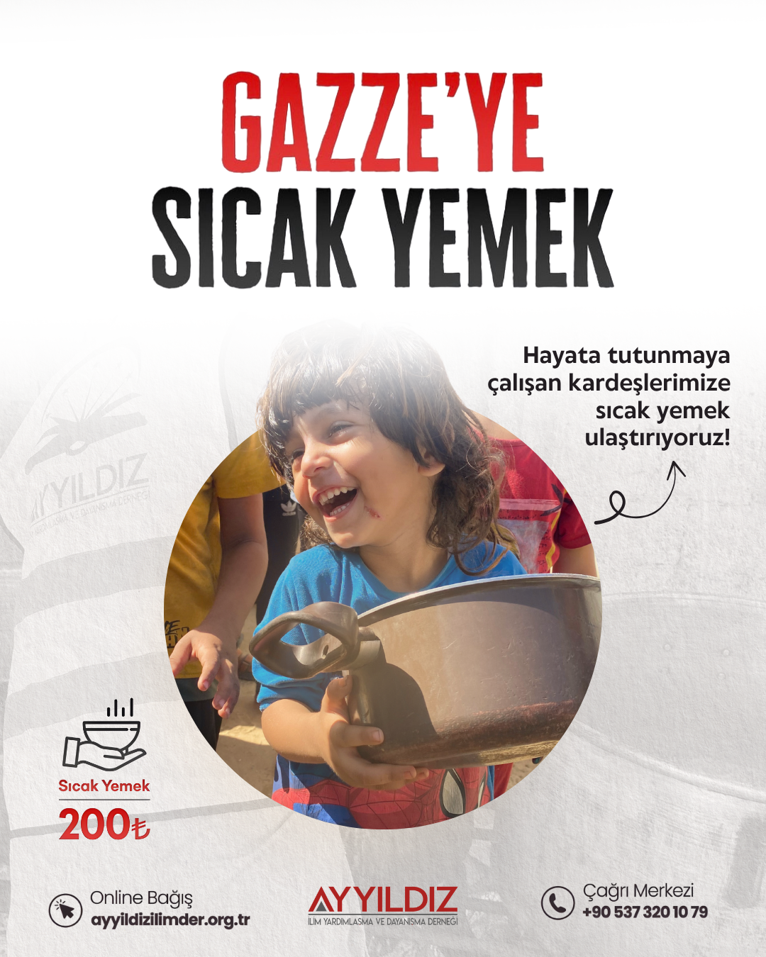 GAZZE YEMEK DAĞITIMI