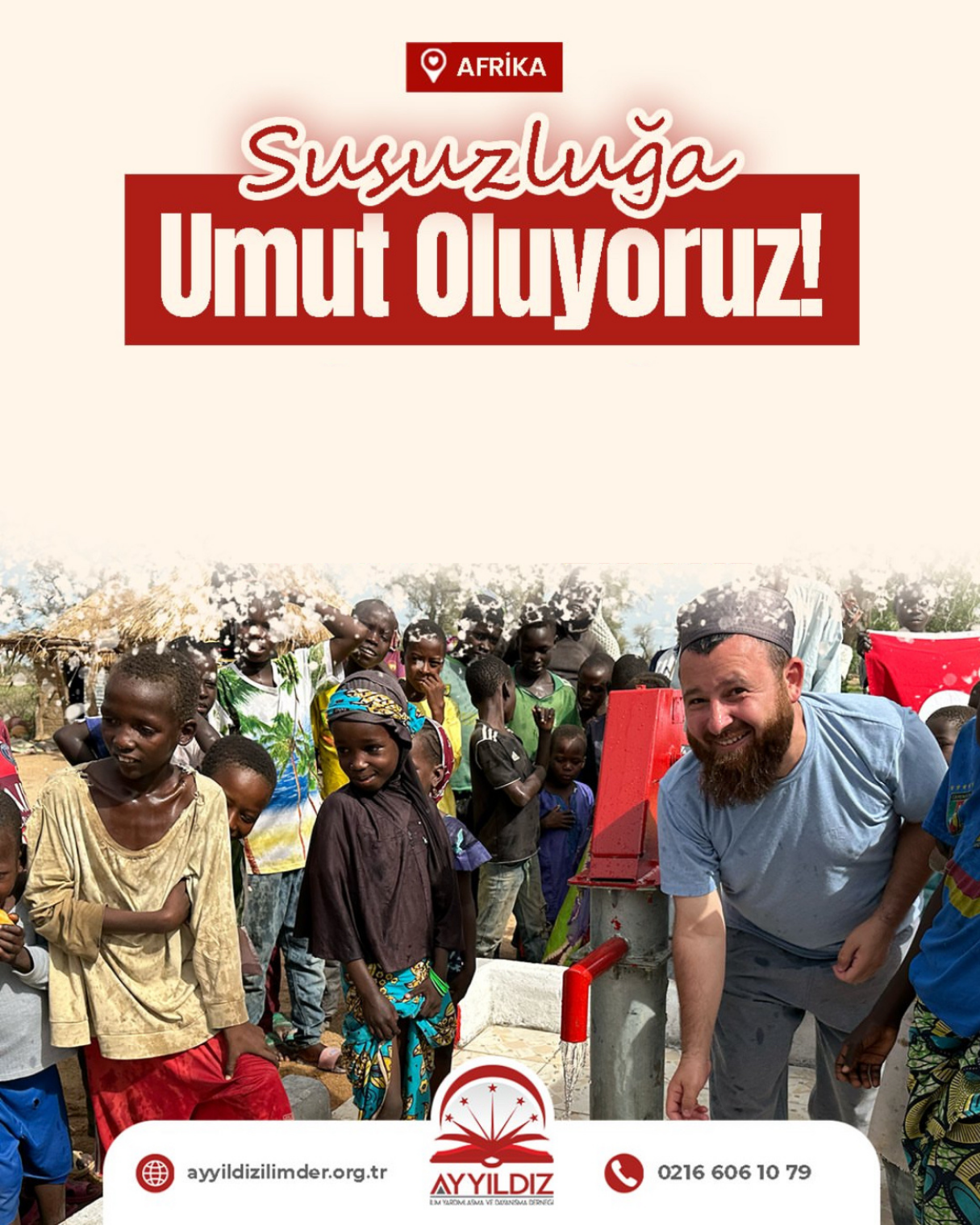 AFRİKA ŞADIRVANLI SU KUYUSU