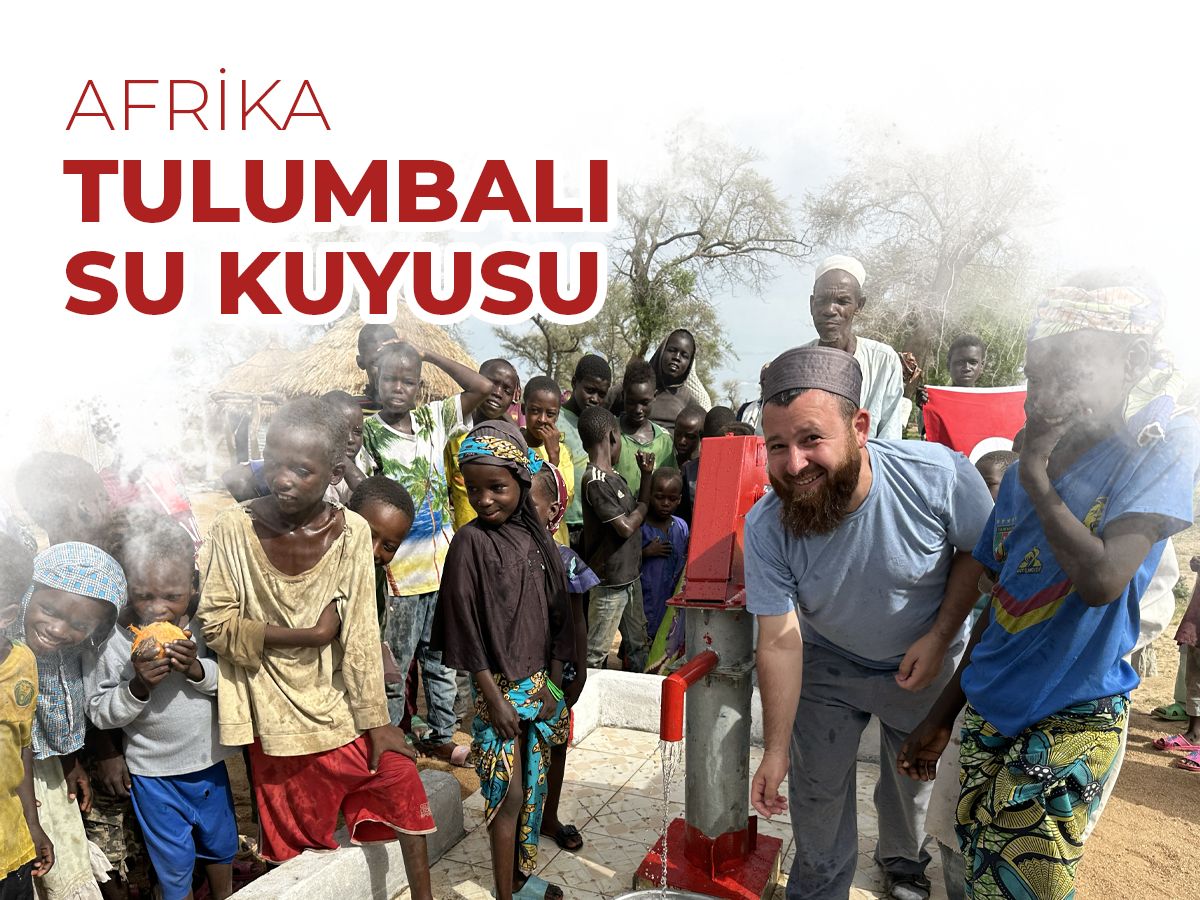 AFRİKA TULUMBALI SU KUYUSU