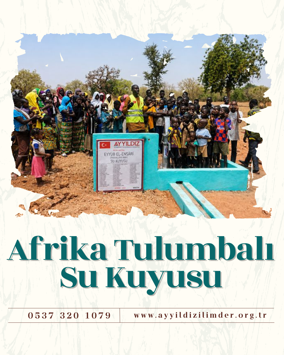 AFRİKA TULUMBALI SU KUYUSU