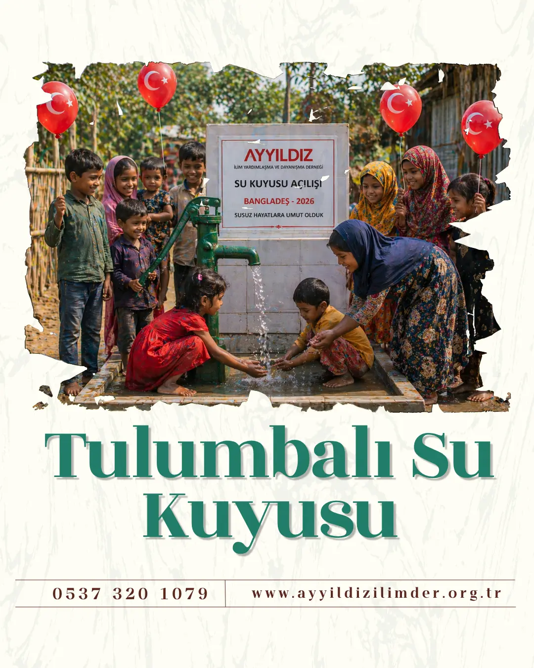 BANGLADEŞ TULUMBALI SU KUYUSU