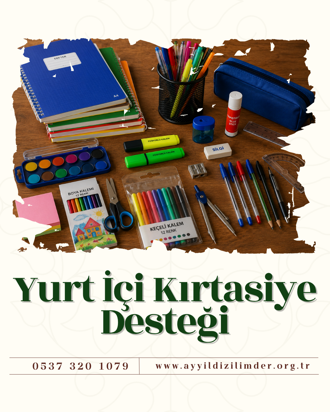 KIRTASİYE DESTEĞİ
