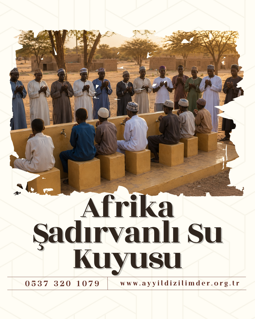 AFRİKA ŞADIRVANLI SU KUYUSU