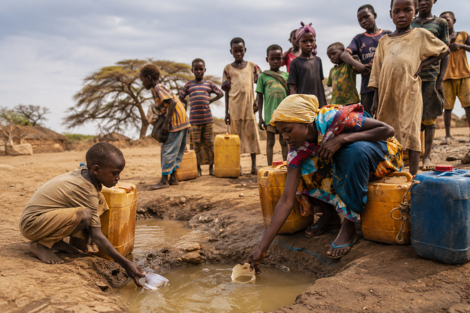 Afrika’da Su Kuyusu Olmadan Yaşam: Temiz Suyun Hayati Önemi