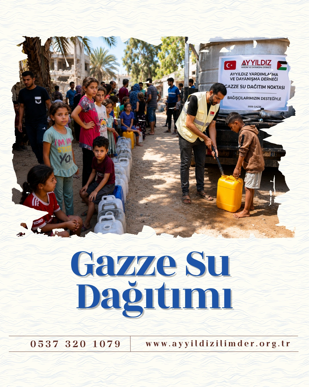 GAZZE SU YARDIMI