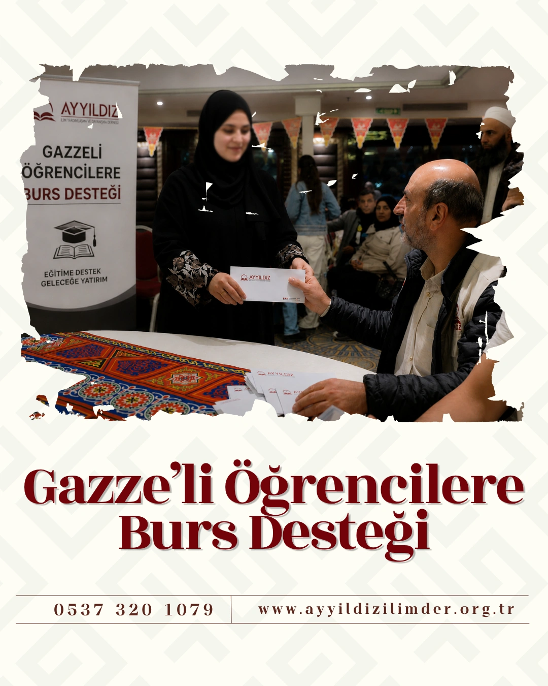 GAZZELİ ÖĞRENCİLERE EĞİTİM BURSU